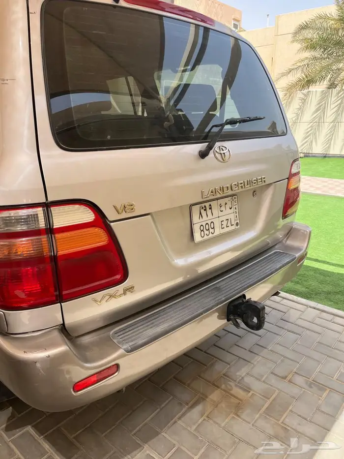 لاندكروزر فكسار 2001 فضي اتوماتيك لوحه مميزه 6