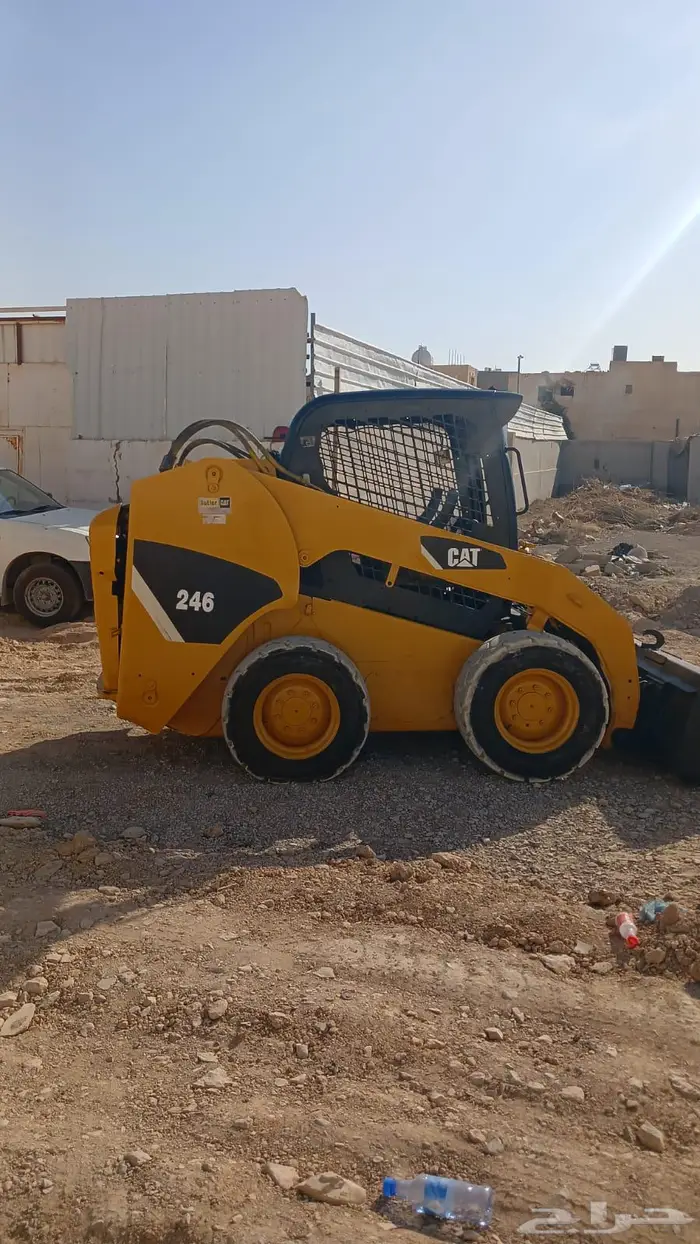 بوبكات كتربلر 246 للايجار 0