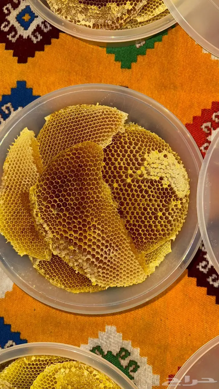 عسل طلحه وسمره شمع وسايل من اودية وجبال عسير 1