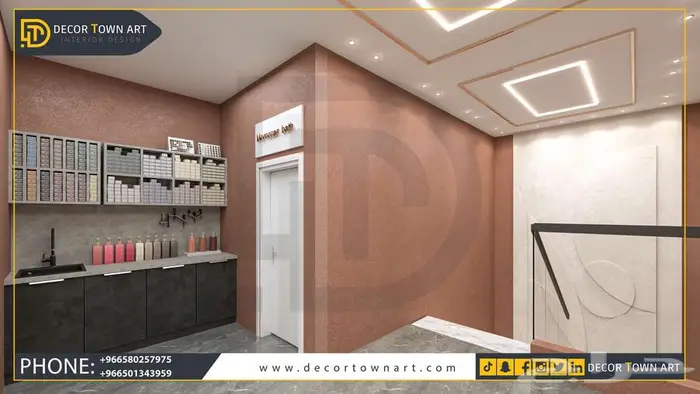 تصميم ديكور محلات تجاريه وشقق سكنية وفيلات 40