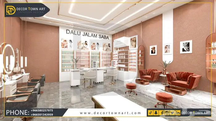 تصميم ديكور محلات تجاريه وشقق سكنية وفيلات 8