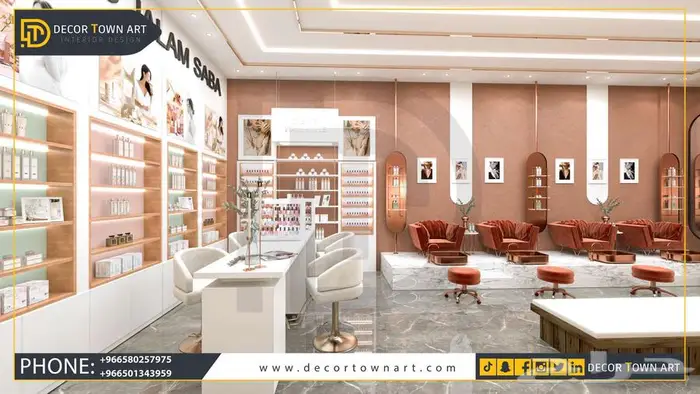 تصميم ديكور محلات تجاريه وشقق سكنية وفيلات 6