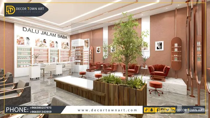 تصميم ديكور محلات تجاريه وشقق سكنية وفيلات 14