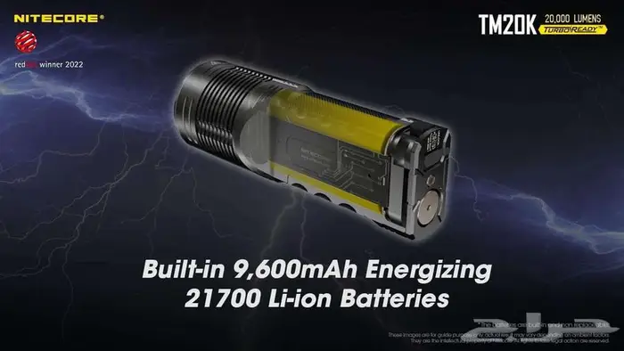 نايتكور 20 لومينز TM20K NITECORE 22