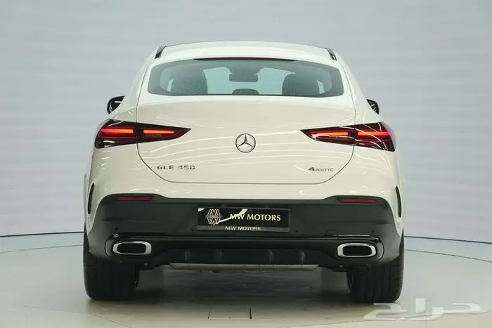 مرسيدس GLE 450 Coupe موديل 2025 أصفار خليجي أبيض أحمر 4