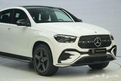 مرسيدس GLE 450 Coupe موديل 2025 أصفار خليجي أبيض أحمر 2