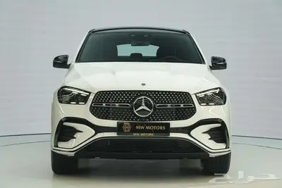 مرسيدس GLE 450 Coupe موديل 2025 أصفار خليجي أبيض أحمر 1