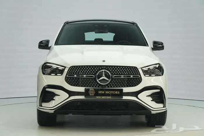 مرسيدس GLE 450 Coupe موديل 2025 أصفار خليجي أبيض أحمر 1