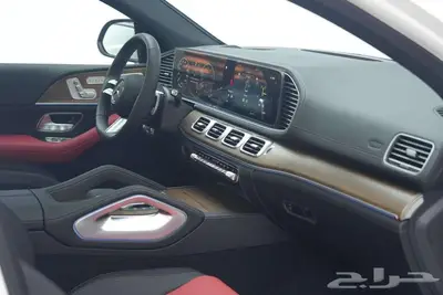 مرسيدس GLE 450 Coupe موديل 2025 أصفار خليجي أبيض أحمر 11