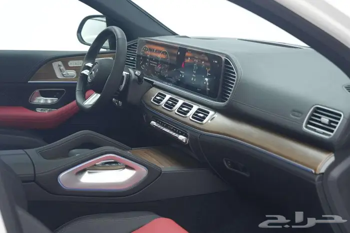 مرسيدس GLE 450 Coupe موديل 2025 أصفار خليجي أبيض أحمر 11