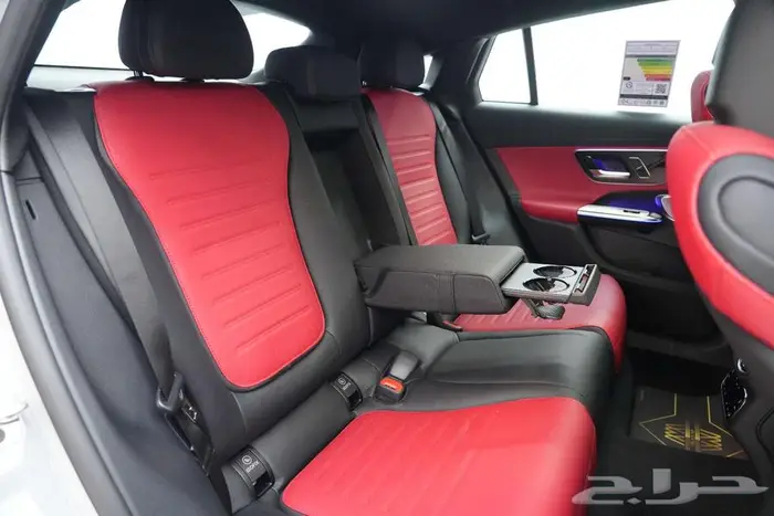 مرسيدس GLC 43 Coupe موديل 2025 أصفار خليجي رمادي ألبين أحمر 14