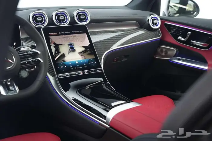 مرسيدس GLC 43 Coupe موديل 2025 أصفار خليجي رمادي ألبين أحمر 7