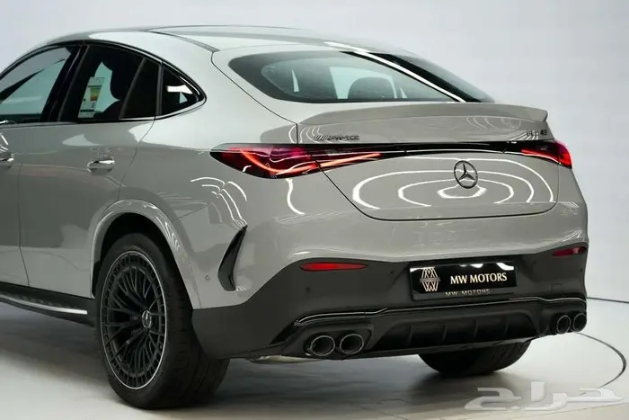 مرسيدس GLC 43 Coupe موديل 2025 أصفار خليجي رمادي ألبين أحمر 5