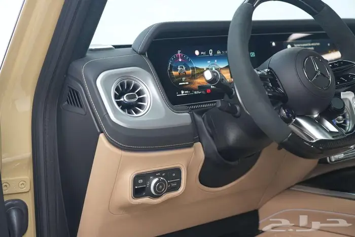 مرسيدس G 63 موديل 2025 أصفار خليجي رملي صحراوي بيج 7