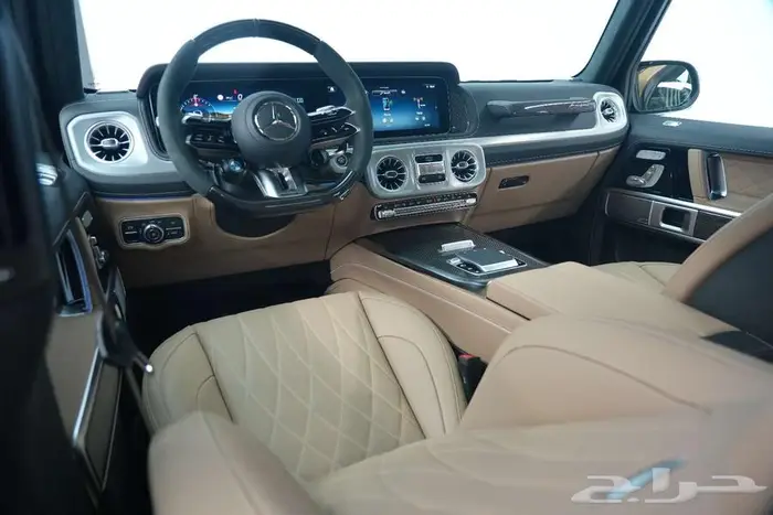 مرسيدس G 63 موديل 2025 أصفار خليجي رملي صحراوي بيج 8