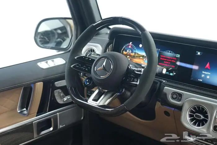 مرسيدس G 63 موديل 2025 أصفار خليجي رملي صحراوي بيج 9