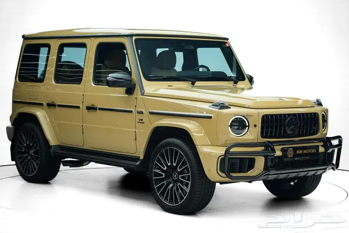 مرسيدس G 63 موديل 2025 أصفار خليجي رملي صحراوي بيج 0