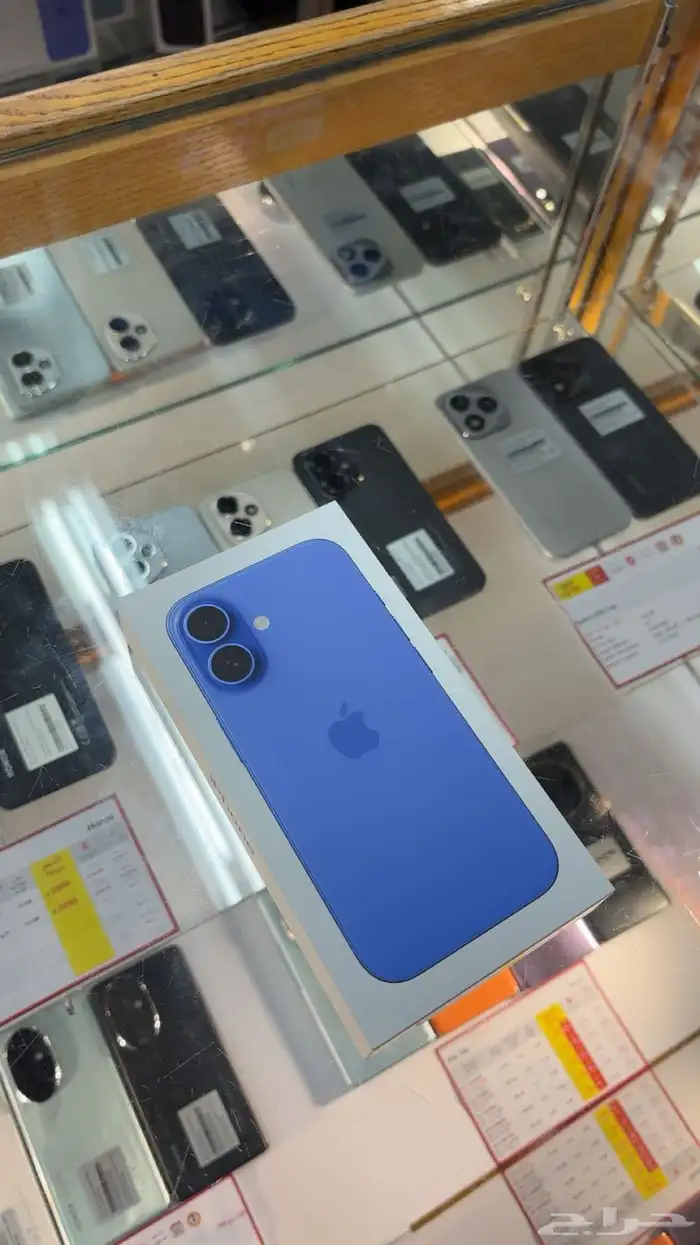 ايفون 16 128 قيقا ازرق جديد ما انفتح 1