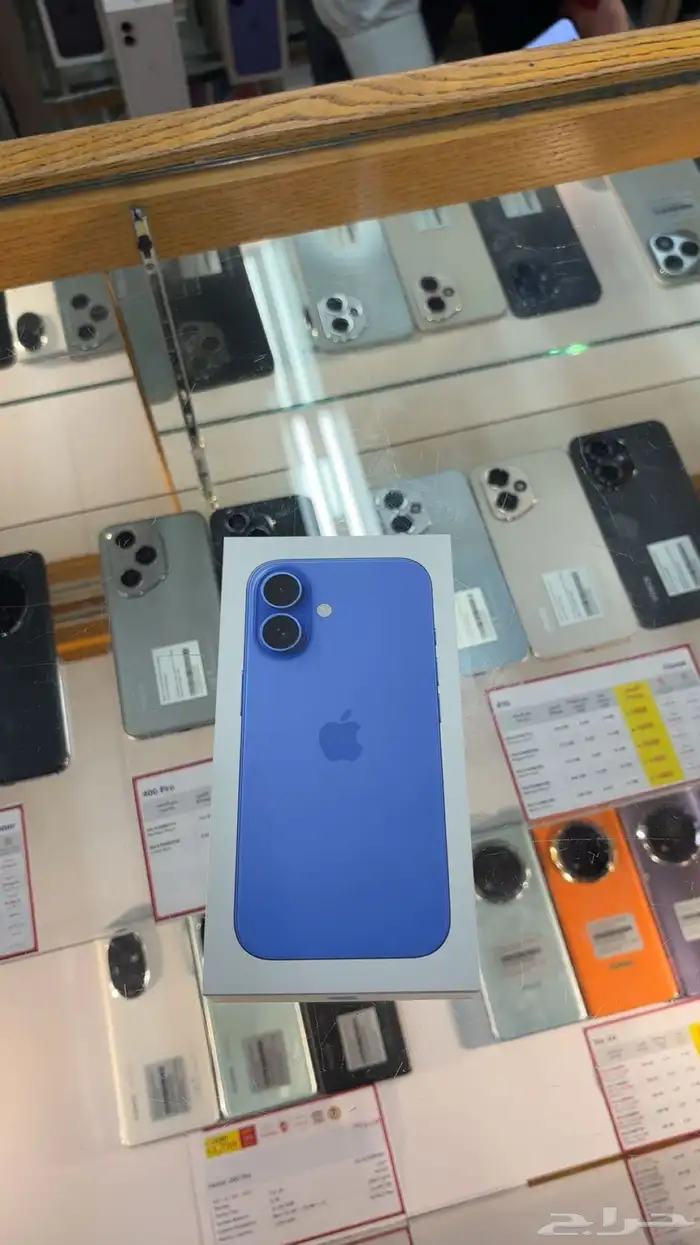 ايفون 16 128 قيقا ازرق جديد ما انفتح 0
