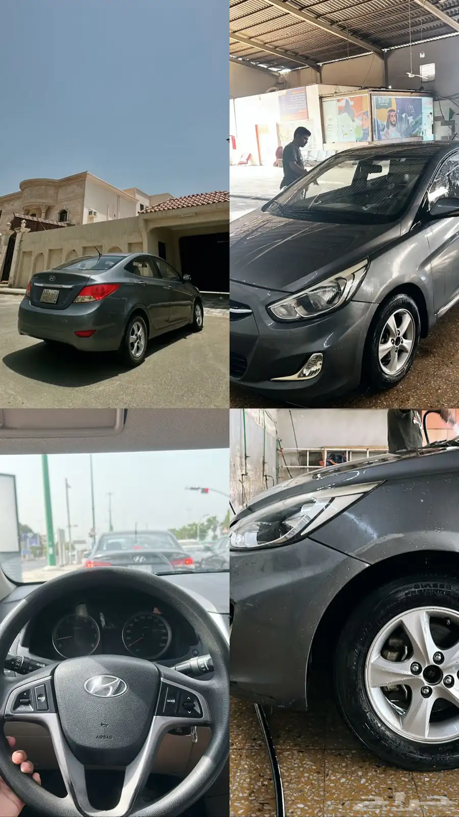اكسنت 2016 ممشى 100 الف تقريبا 0