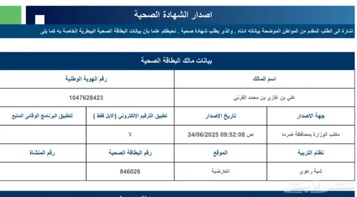 ذبائح ابو غازي. ضرما 15