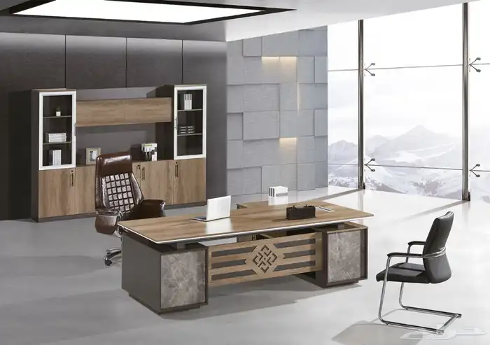 مكاتب طقم حق غرفة مدير و طاولة اجتماعات و كراسي 48