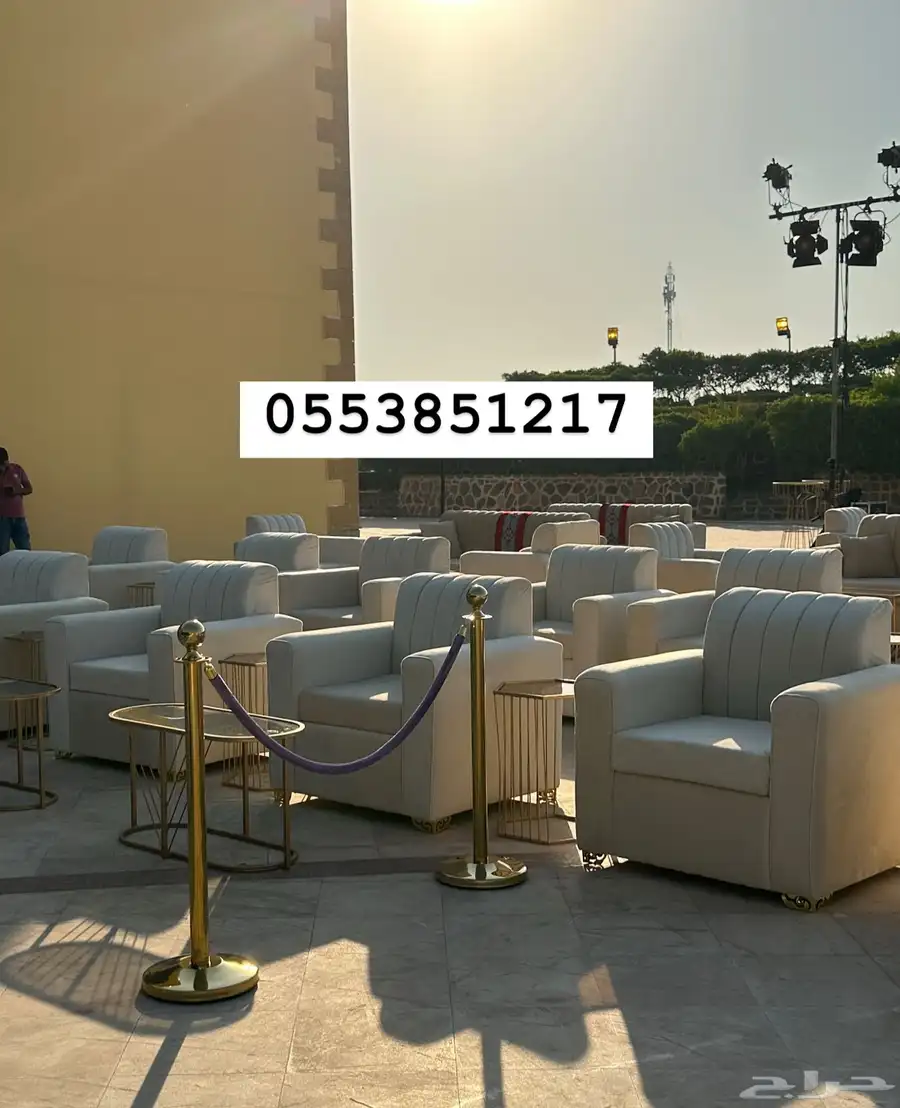 تاجير طاولات عشاء كراسي ديور كنب كوش مداخل مكيفات تنسيقات 19