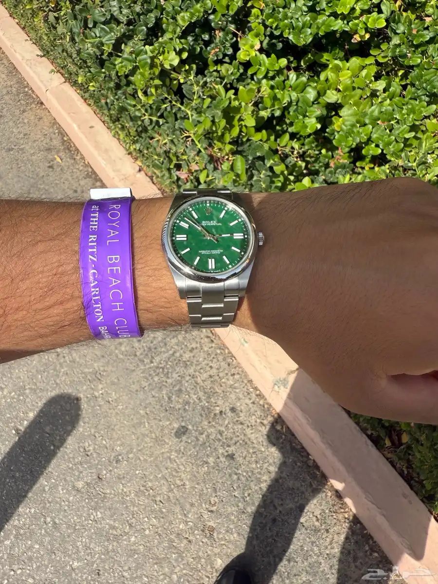 Rolex Oyster Perpetual 41 Green 7