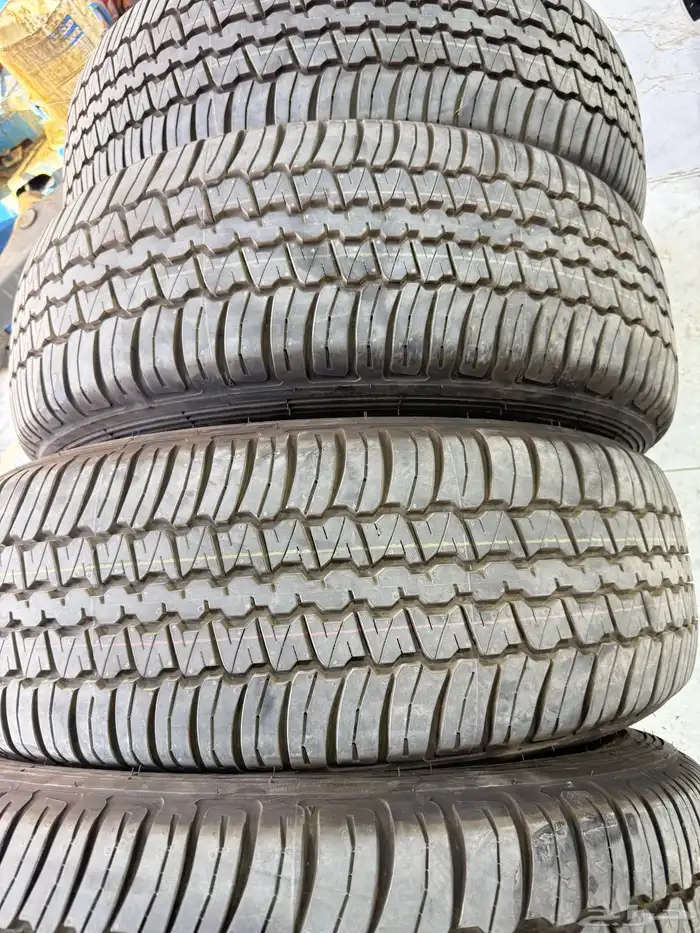 كفرات دنلوب مقاس 265 65 18مع جنوط وكاله 2024 14