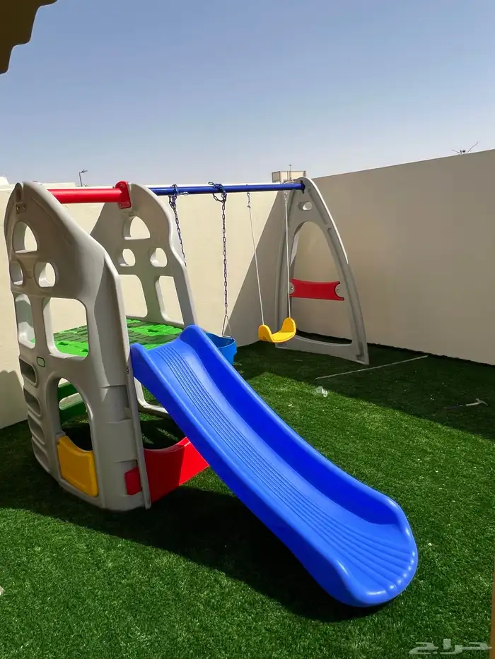 العاب مرجيحه زحليقه بلاستيك خارجيه داخليه للالطفال 4