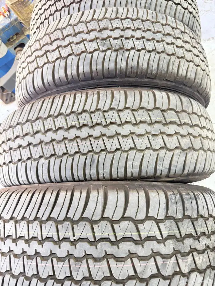 كفرات دنلوب مقاس 265 65 18مع جنوط وكاله 2024 6