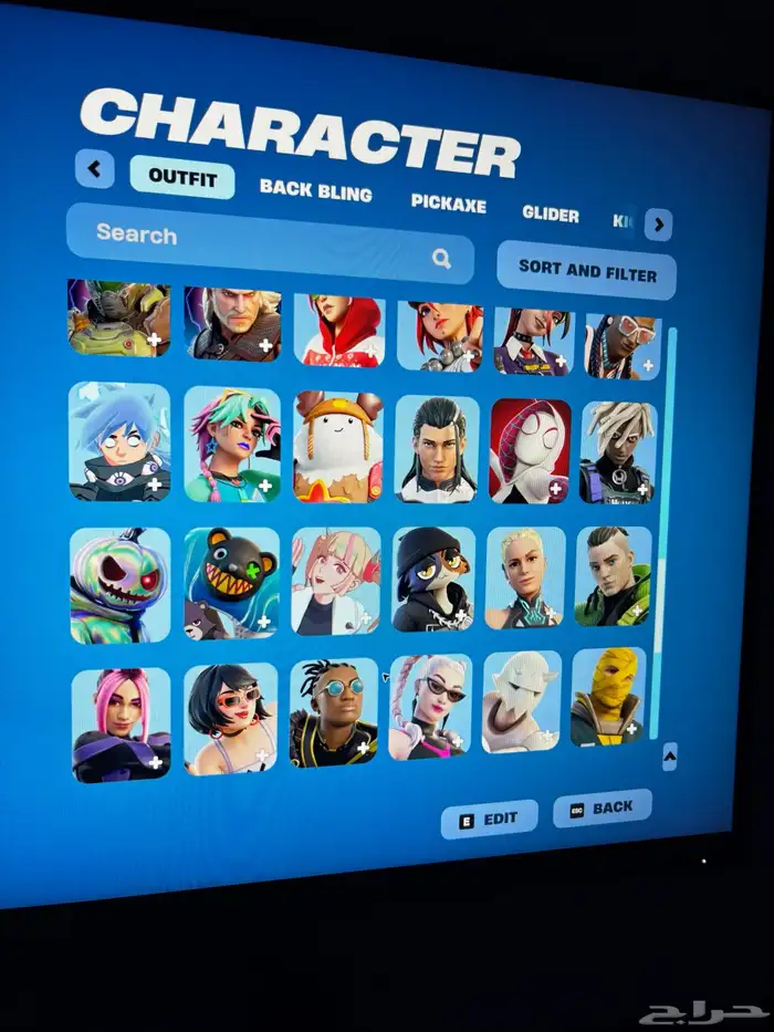 حساب فورت نايت 20