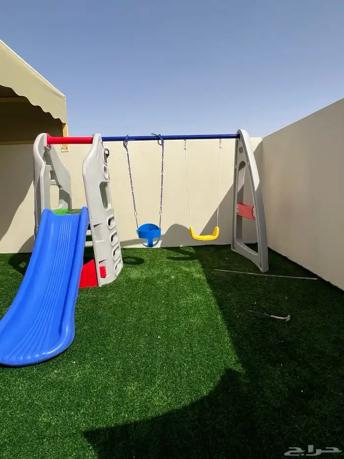العاب مرجيحه زحليقه بلاستيك خارجيه داخليه للالطفال 2