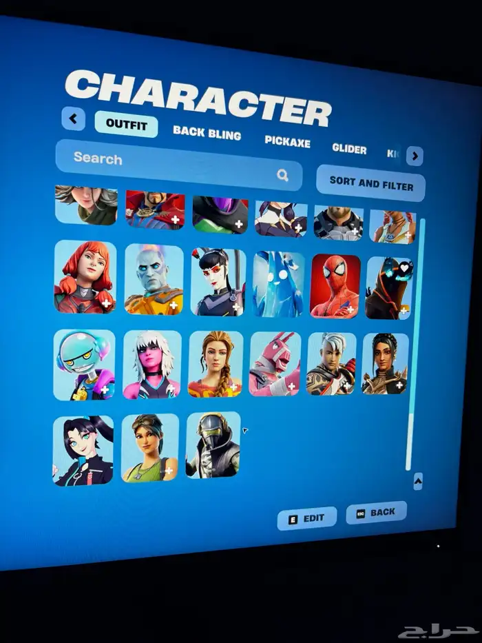 حساب فورت نايت 18