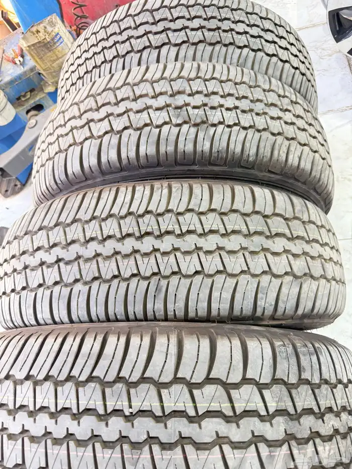 كفرات دنلوب مقاس 265 65 18مع جنوط وكاله 2024 8