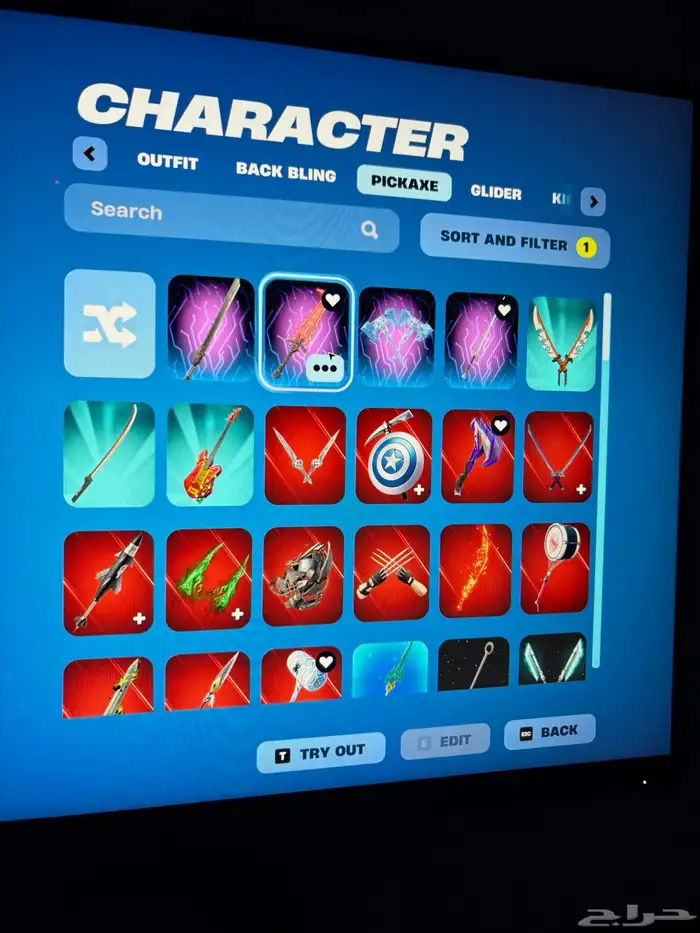 حساب فورت نايت 9