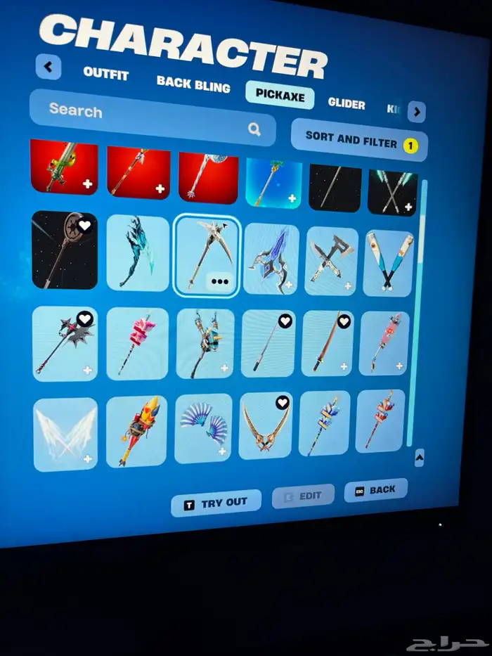 حساب فورت نايت 8