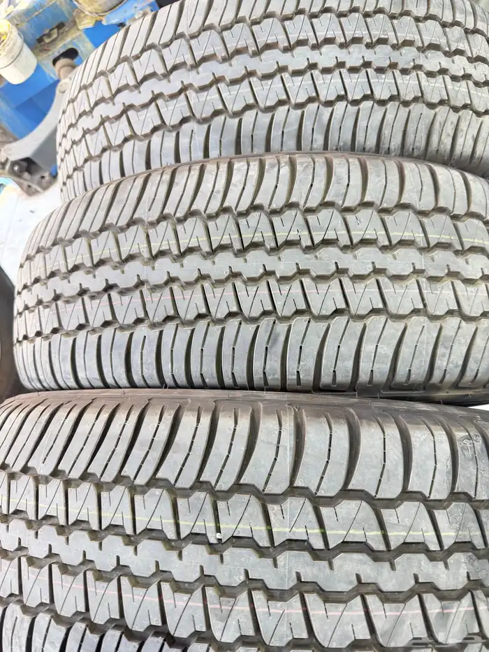 كفرات دنلوب مقاس 265 65 18مع جنوط وكاله 2024 4