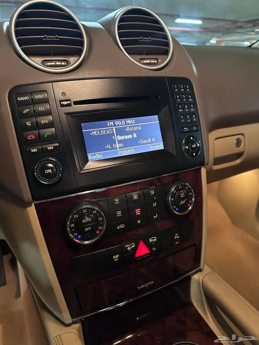 مرسيدس ML350 موديل 2011 بالدمام 6 سلندر 5