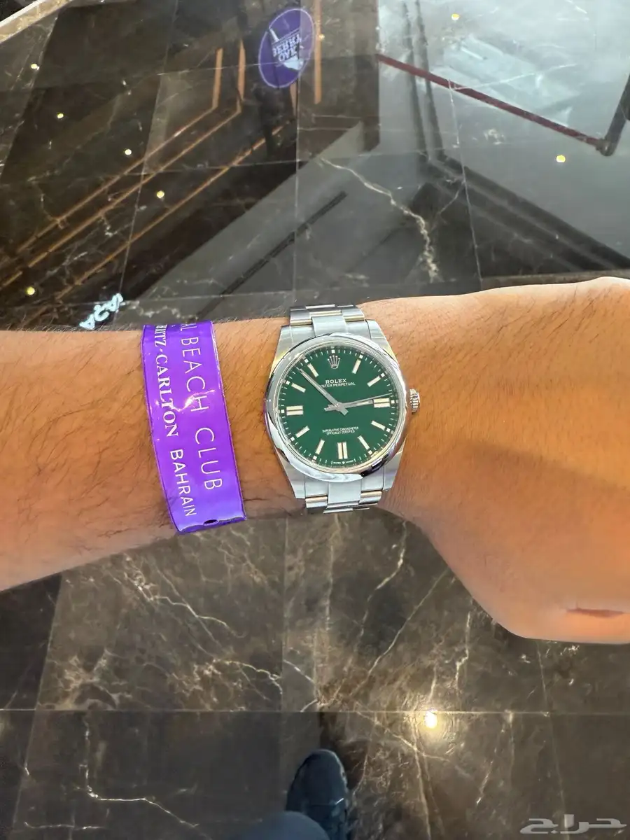 Rolex Oyster Perpetual 41 Green 6