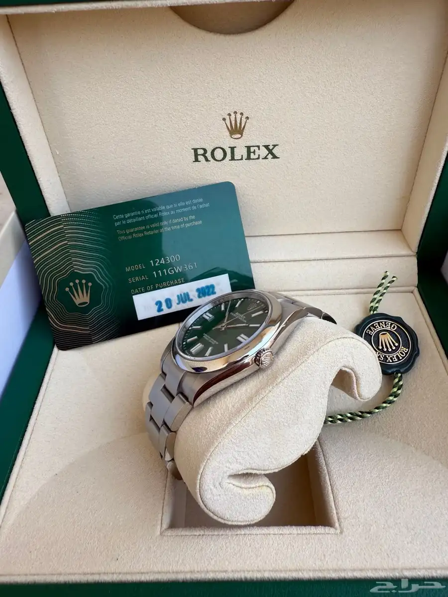 Rolex Oyster Perpetual 41 Green 2