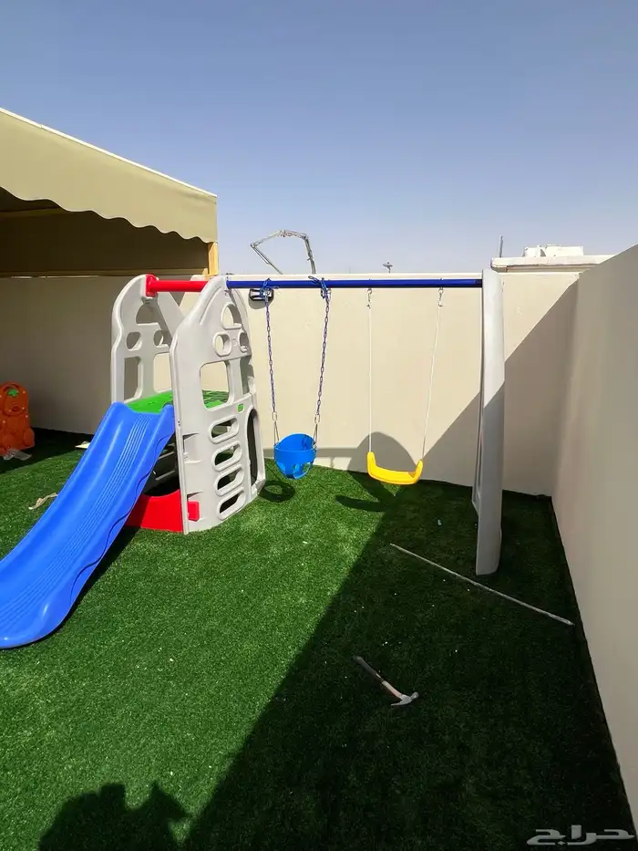 العاب مرجيحه زحليقه بلاستيك خارجيه داخليه للالطفال 3