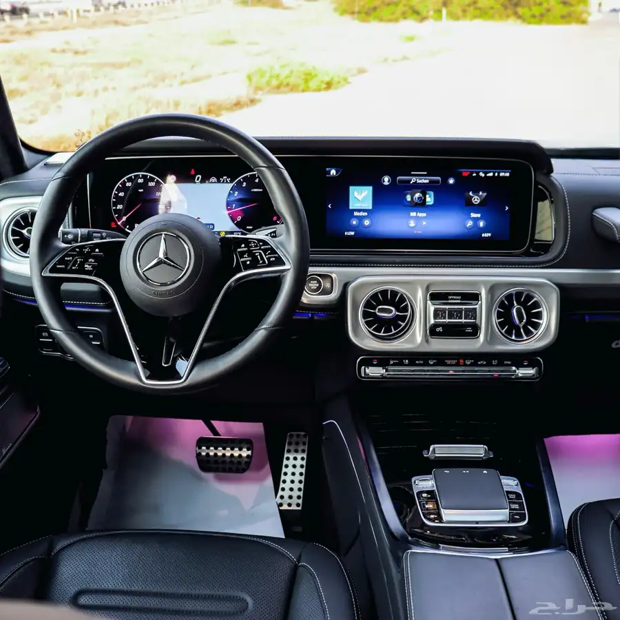 2025 Mercedes-Benz G-Class G 550 BLACKفي الامارات 13