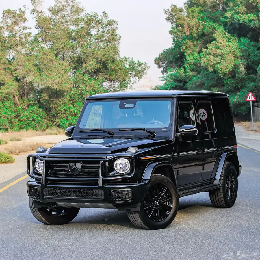 2025 Mercedes-Benz G-Class G 550 BLACKفي الامارات 1