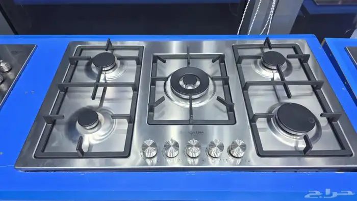 سطح كتشن لاين 90سم ايطالي - 5 شعلات غاز 0