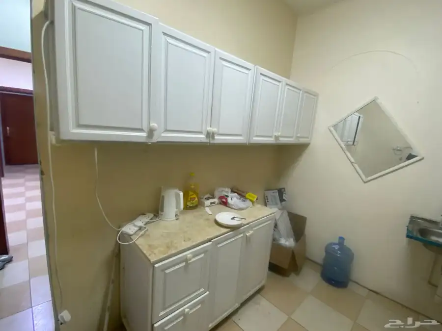مطبخ ثلاث قطع ( 2فوق  واحدة تحت مع الرخامة ) 0