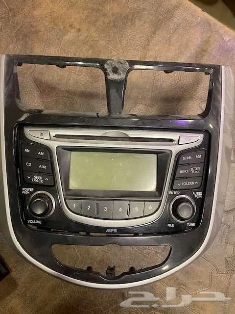 للبيع مسجل مع الديكور لهونداي اكسنت 0