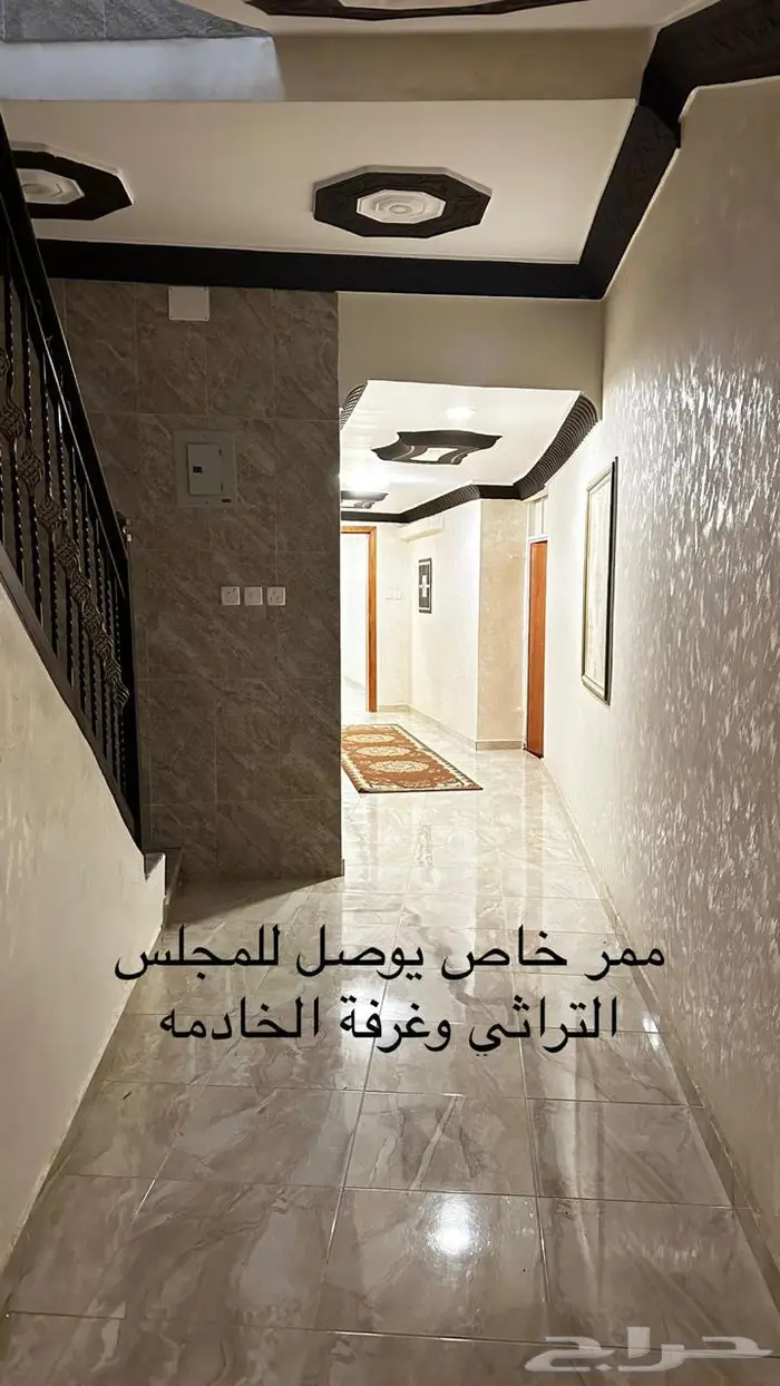 منزل ريفي للايجار على طريق السودة 17