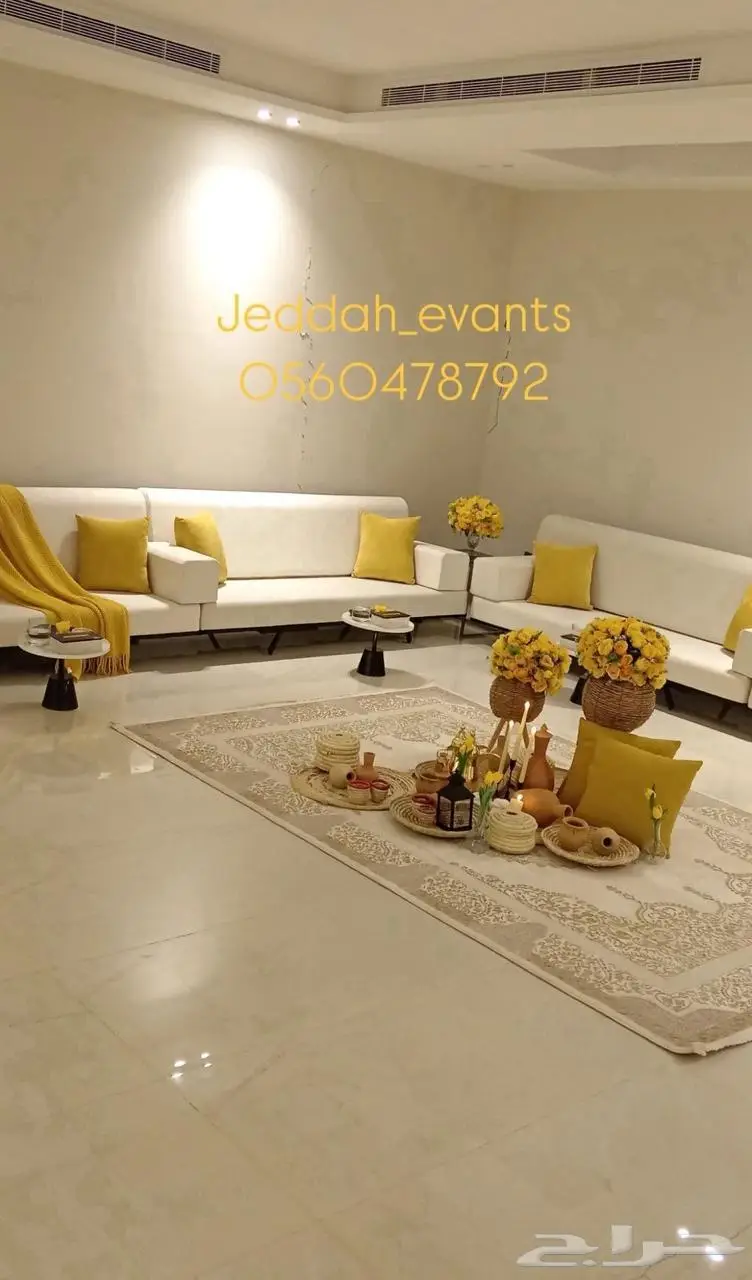 تاجير كراسي طاولات كنب جلسات للايجار كوش مداخل 7