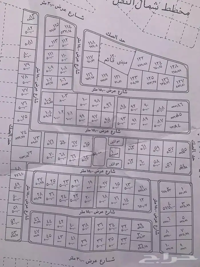 ارض سكنية بمخطط الجوبة بسكاكا 2